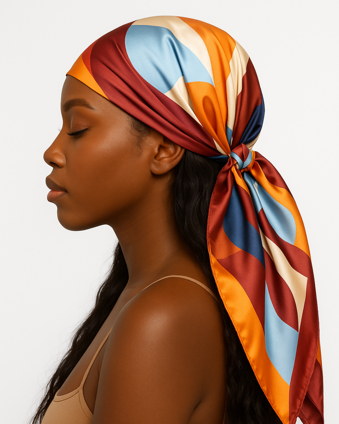 Silky Head Scarf (3Pack)